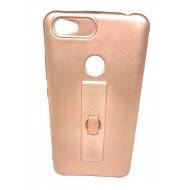 Silicone Case Motomo With Finger Ring For Xiaomi Redmi Note 5a Prime Pink / Gold